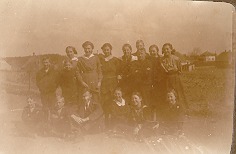 Elever fra Jyderup Realskole 1915